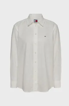 Женская белая рубашка TJW RLX LINEN Белый XS Tommy Jeans DW0DW20292
