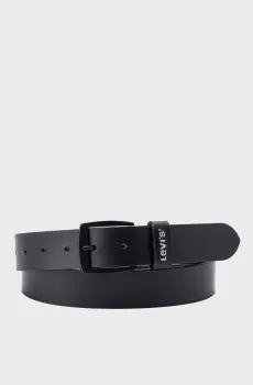 Мужской черный кожаный ремень Черный 110 Levi’s® 002FZ;0000