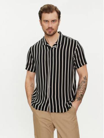 Brave Soul Сорочка MSH-48MONOB Чорний Straight Fit Brave Soul Сорочка MSH-48MONOB Чорний Straight Fit
