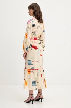 Платье с примесью шелка Never Fully Dressed