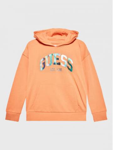 Guess Світшот J3RQ01 KA6R0 Оранжевий Regular Fit Guess Світшот J3RQ01 KA6R0 Оранжевий Regular Fit