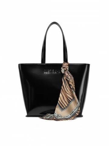 Just Cavalli Сумка Chain Foulard 78RA4BH5 ZSB86 Чорний Just Cavalli Сумка Chain Foulard 78RA4BH5 ZSB86 Чорний