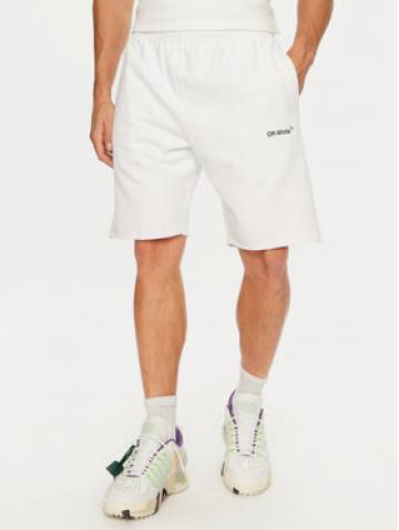 Off-White Спортивні шорти OMCI006G21FLE0010110 Білий Regular Fit Off-White Спортивні шорти OMCI006G21FLE0010110 Білий Regular Fit