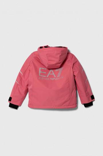 Куртка EA7 Emporio Armani цвет розовый Куртка EA7 Emporio Armani цвет розовый
