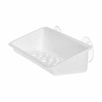 Полочка Ekodeo Polo прямоугольная, белая (L9118WH)