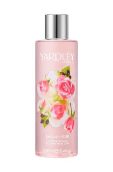 Парфюмированный гель для душа Yardley English Rose Luxury Body Wash женский, 250 мл