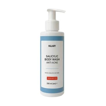 Очищающий гель для тела Hillary Anti-Acne Salicylic Body Wash, 200 мл Очищающий гель для тела Hillary Anti-Acne Salicylic Body Wash, 200 мл