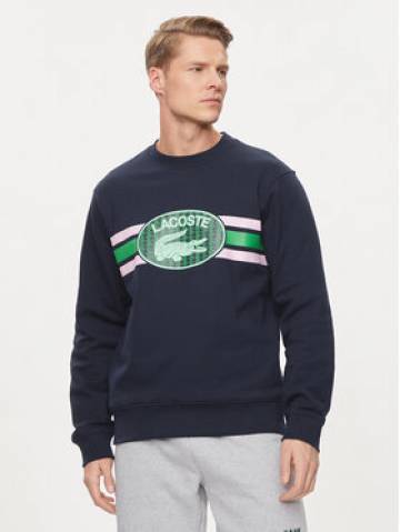 Lacoste Світшот SH1420 Cиній Regular Fit Lacoste Світшот SH1420 Cиній Regular Fit