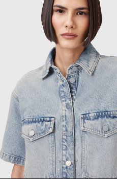 Джинсовая рубашка AllSaints TOVE