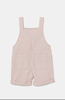 Детский льняной ромпер United Colors of Benetton