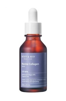 Уценка! Сыворотка для лица Mary & May Marine Collagen Serum с коллагеном, 30 мл