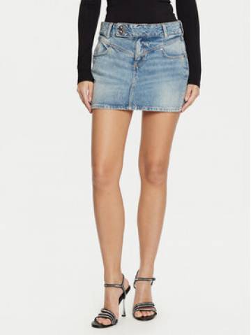 Guess Джинсова спідниця W5RD96 D5LR1 Голубий Regular Fit Guess Джинсова спідниця W5RD96 D5LR1 Голубий Regular Fit