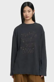 Женский темно-серый лонгслив Серый XS Replay W3450A.000.23940LM