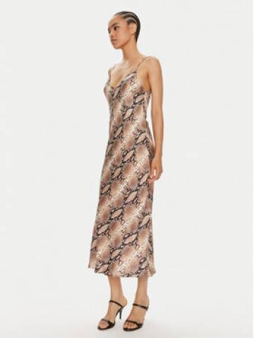 ViCOLO Повсякденна сукня TB1388 Коричневий Regular Fit ViCOLO Повсякденна сукня TB1388 Коричневий Regular Fit