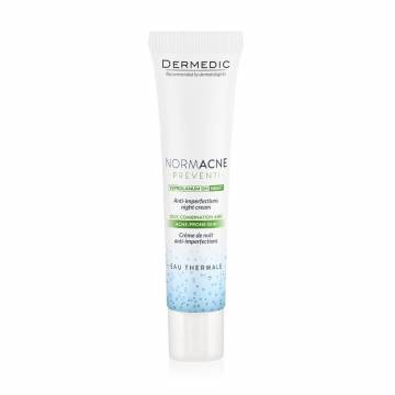 Ночной крем для лица Dermedic Normacne Anti-Imperfections Night Cream для жирной, комбинированной и склонной к акне кожи, 40 мл Ночной крем для лица Dermedic Normacne Anti-Imperfections Night Cream для жирной, комбинированной и склонной к акне кожи, 40 мл