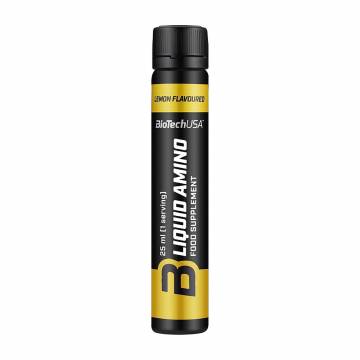 Аминокислоты BioTech USA Liquid Amino Лимон, в жидкости, 25 мл Аминокислоты BioTech USA Liquid Amino Лимон, в жидкости, 25 мл