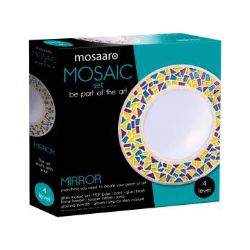 Набір скляної мозаїки Mosaaro Кришталеве скло Дзеркало (MA4004) Набір скляної мозаїки Mosaaro Кришталеве скло Дзеркало (MA4004)