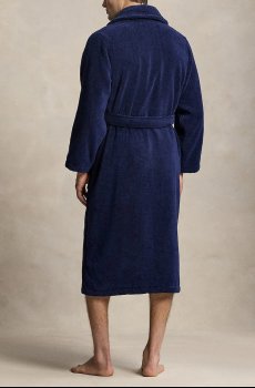 Хлопковый халат Polo Ralph Lauren