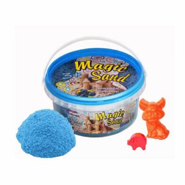 Детский кинетический песок Strateg Magic Sand голубой, от 3 лет, 350 г Детский кинетический песок Strateg Magic Sand голубой, от 3 лет, 350 г