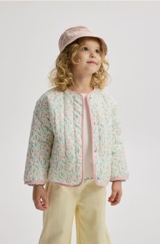 Reserved - Куртка з візерунком - кремовий - 407HR-01X