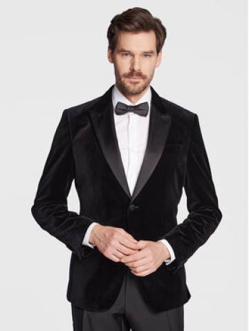 Boss Піджак H-Hutson-Tux-231 50484709 Чорний Slim Fit Boss Піджак H-Hutson-Tux-231 50484709 Чорний Slim Fit