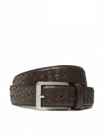 Tommy Hilfiger Чоловічий ремінь New Modern Woven AM0AM10668 Коричневий Tommy Hilfiger Чоловічий ремінь New Modern Woven AM0AM10668 Коричневий