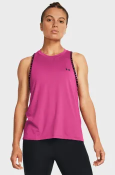 Женская розовая майка Knockout Novelty Tank Розовый XS Under Armour 1379434-686
