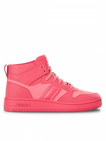 Tommy Jeans Снікерcи Tjw Retro Basket Mc Wl EN0EN02398 Рожевий Tommy Jeans Снікерcи Tjw Retro Basket Mc Wl EN0EN02398 Рожевий
