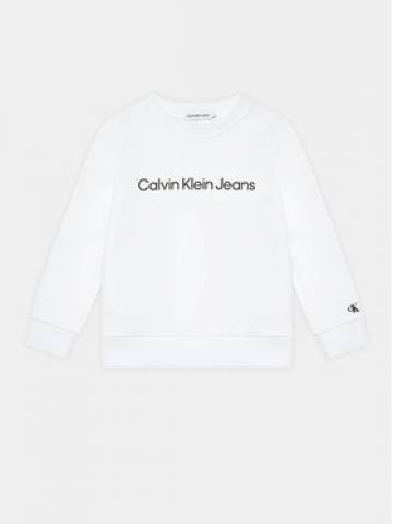 Calvin Klein Jeans Світшот IU0IU00581 M Білий Regular Fit Calvin Klein Jeans Світшот IU0IU00581 M Білий Regular Fit