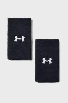 Черный напульсник (2 шт) UA 6 Performance Wristband Черный ONESIZE Under Armour 1218006-001