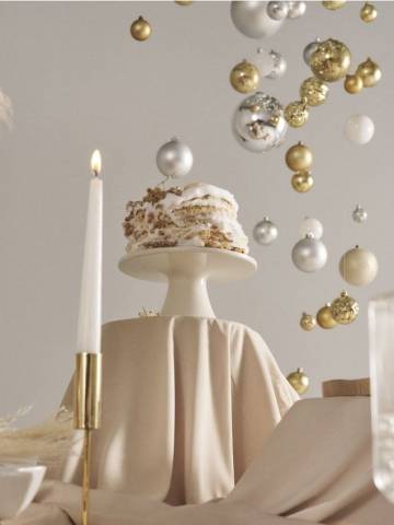 Підставка для тортів - білий