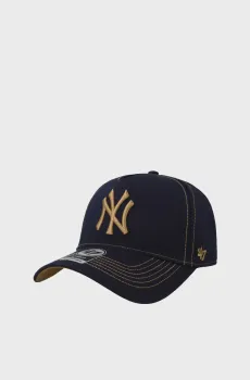 Темно-синяя кепка NEW YORK YANKEES CONTRAST STIT Синий ONESIZE 47 Brand CONDT17GWS-NY