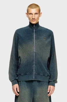 Мужская синяя спортивная кофта S-WAFY-ZIP Синий M Diesel A16105 0TKAA