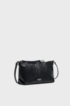 Женская черная кожаная сумка Черный ONESIZE Bimba Y Lola 261BBA861.10000