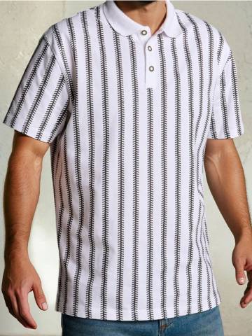 Сорочка поло - кремовий