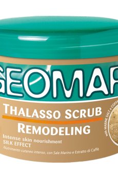 Ремоделирующий скраб для тела Geomar Thalasso Scrub с морской солью и кофе, 600 г