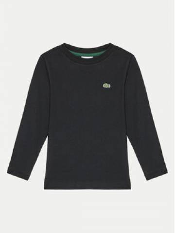Lacoste Блузка TJ1123 Чорний Regular Fit Lacoste Блузка TJ1123 Чорний Regular Fit