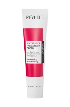 Крем для лица и шеи Revuele Polypeptide Face & Neck Cream с пептидами, 40 мл
