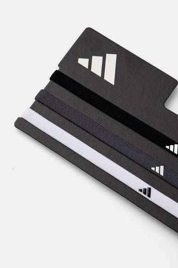 Повязки на голову adidas Performance 3 шт цвет чёрный IY7788 Повязки на голову adidas Performance 3 шт цвет чёрный IY7788