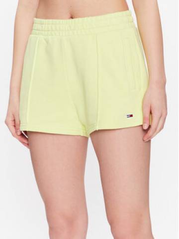 Tommy Jeans Спортивні шорти Essential DW0DW12626 Зелений Regular Fit Tommy Jeans Спортивні шорти Essential DW0DW12626 Зелений Regular Fit