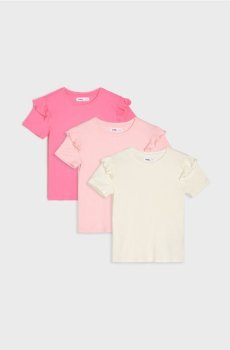 Бавовняна футболка 3 pack - різнобарвний