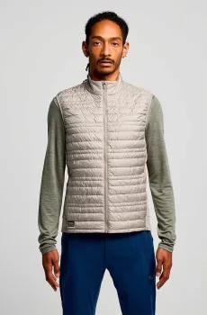 Мужской бежевый жилет HURRICANE INSULATED VEST Бежевый M Saucony SAM800402-RI