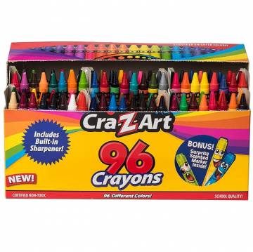 Крейда воскова Cra-Z-Art з точилкою 96 шт (10246CRA) Крейда воскова Cra-Z-Art з точилкою 96 шт (10246CRA)