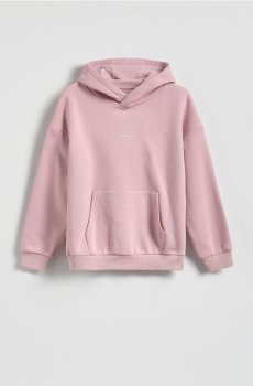 Reserved - Бавовняний світшот - світло-ліловий - 583HR-40X