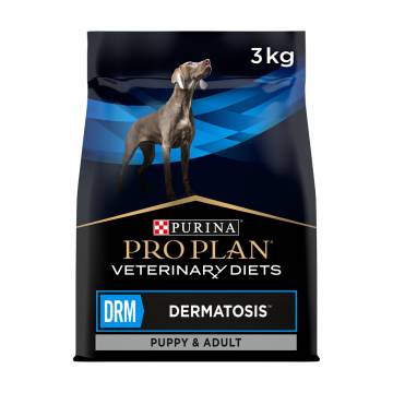 Сухой корм для щенков и взрослых собак Pro Plan Veterinary Diets DRM Dermatosis для поддержания функции кожи, 3 кг Сухой корм для щенков и взрослых собак Pro Plan Veterinary Diets DRM Dermatosis для поддержания функции кожи, 3 кг