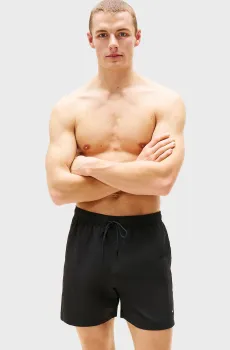 Мужские черные плавательные шорты MEDIUM DRAWSTRING Черный M Tommy Hilfiger UM0UM03477