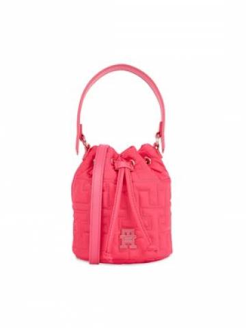Tommy Hilfiger Сумка Tj Chic Nylon Bucket AW0AW14864 Рожевий Tommy Hilfiger Сумка Tj Chic Nylon Bucket AW0AW14864 Рожевий
