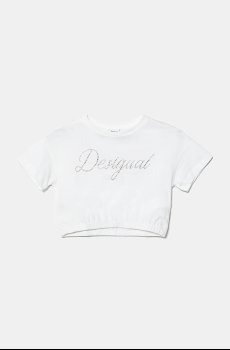 Детская хлопковая футболка Desigual
