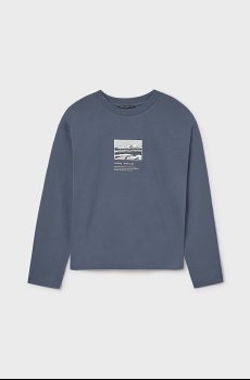 Хлопковый детский лонгслив Mayoral