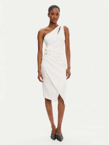 Rinascimento Коктейльна сукня CFC0122878003 Білий Regular Fit